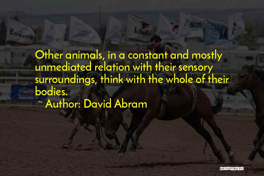 David Abram Quotes 1413670