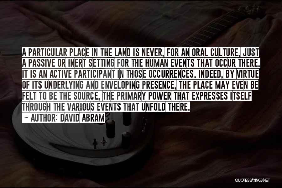 David Abram Quotes 1792449