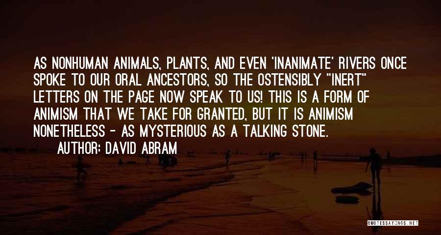 David Abram Quotes 956969