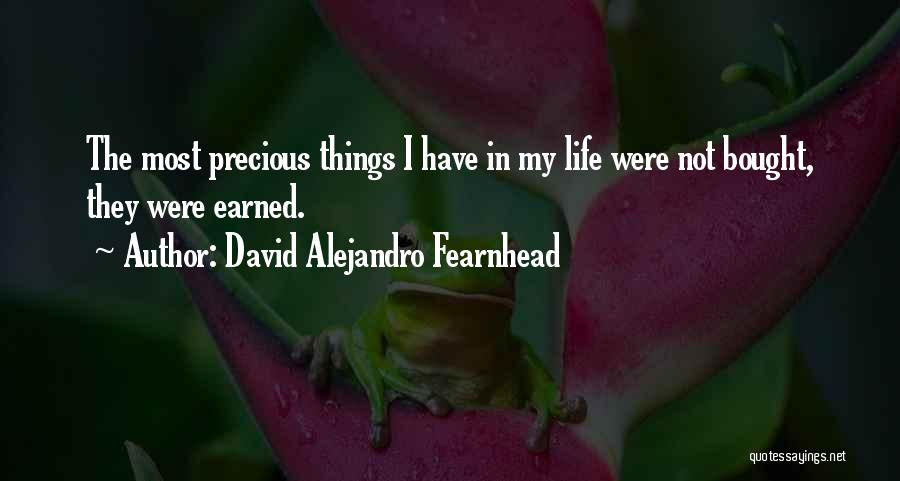 David Alejandro Fearnhead Quotes 1968695