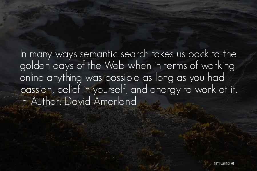 David Amerland Quotes 1233581