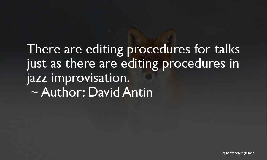 David Antin Quotes 2116104