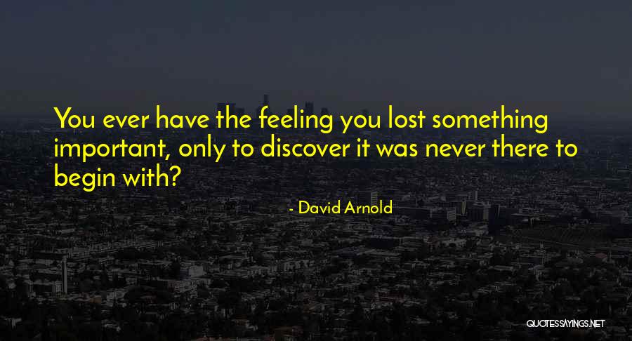 David Arnold Quotes 1459824