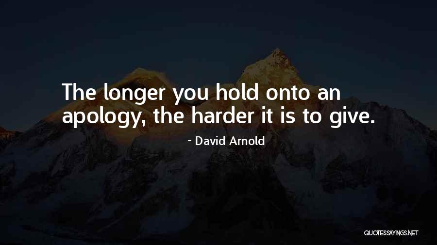 David Arnold Quotes 898597