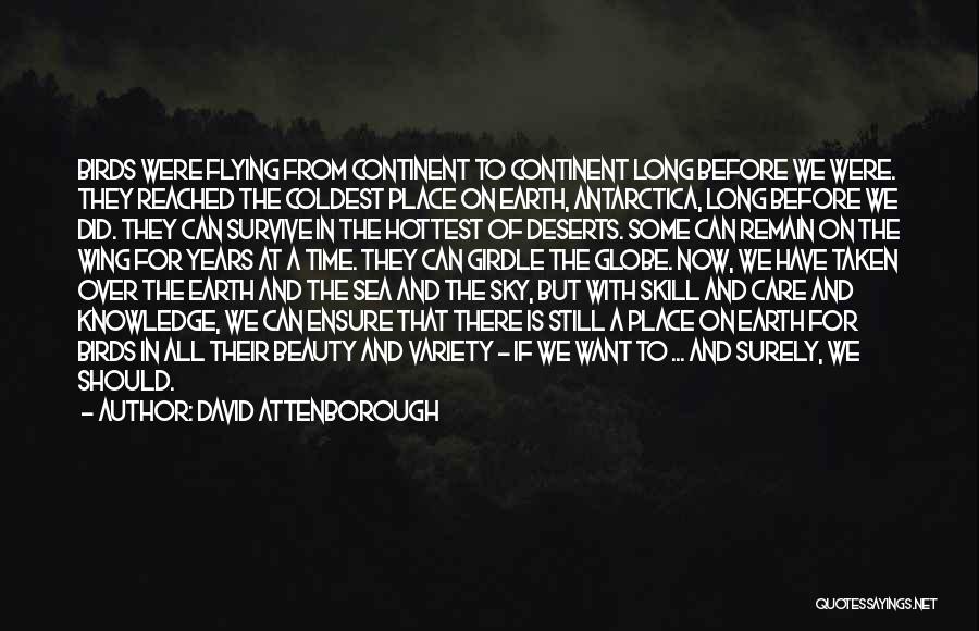 David Attenborough Antarctica Quotes By David Attenborough