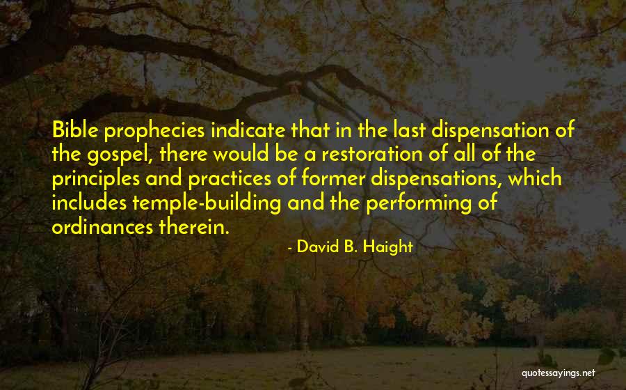 David B. Haight Quotes 1056347