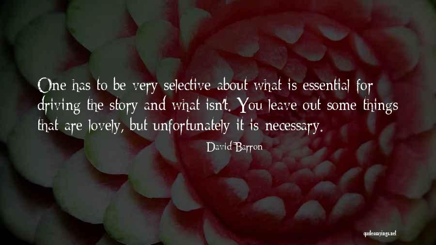 David Barron Quotes 980817