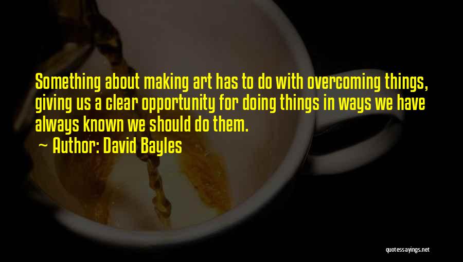 David Bayles Quotes 1614846