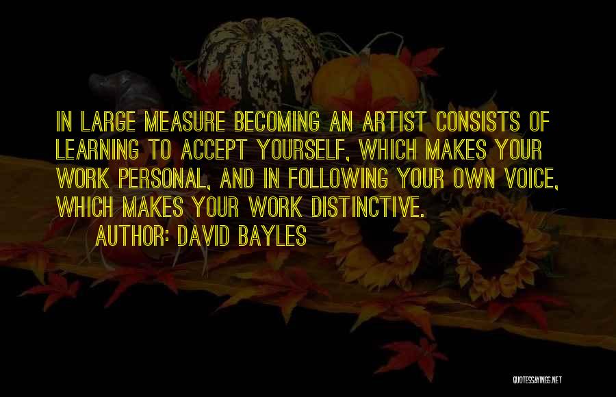 David Bayles Quotes 1769288