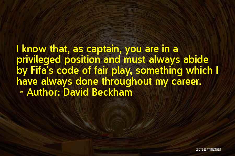 David Beckham Quotes 724107