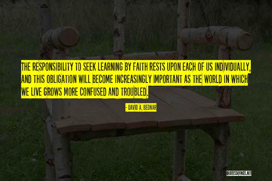 David Bednar Quotes By David A. Bednar David Bednar Quotes By David A. Bednar