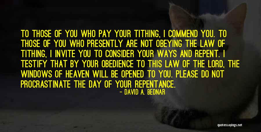 David Bednar Quotes By David A. Bednar David Bednar Quotes By David A. Bednar