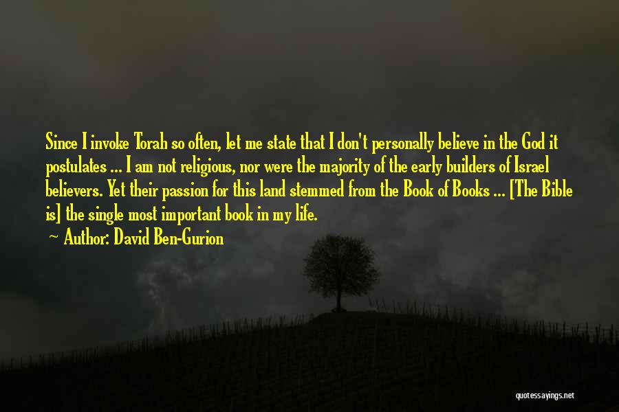 David Ben-Gurion Quotes 713205