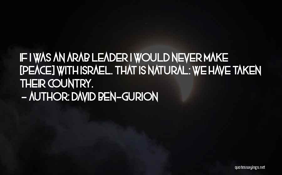 David Ben-Gurion Quotes 91698