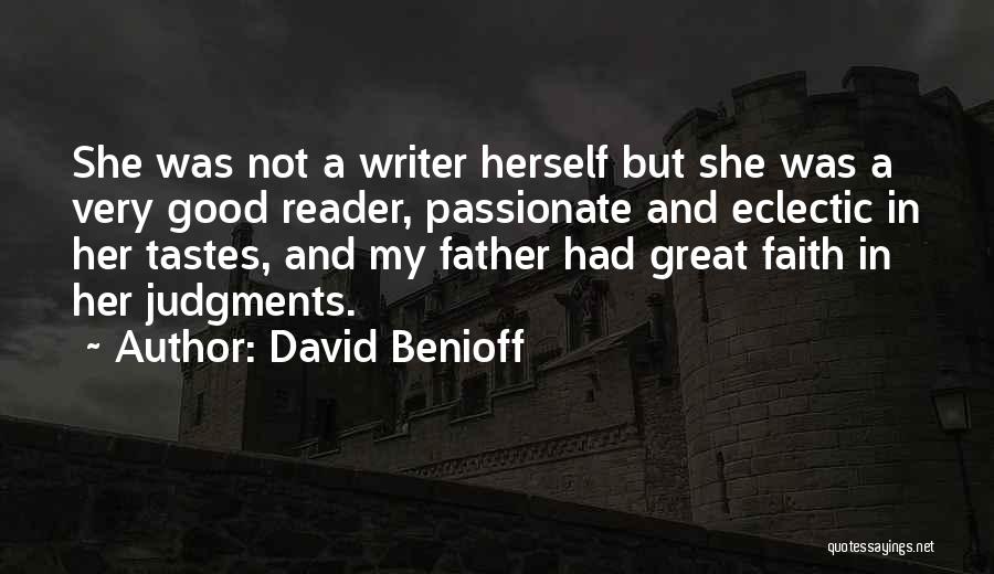 David Benioff Quotes 940125