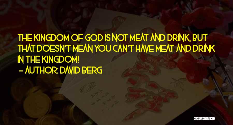 David Berg Quotes 819108