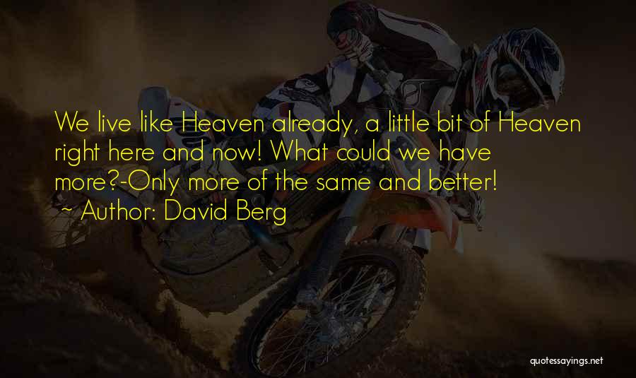 David Berg Quotes 95890