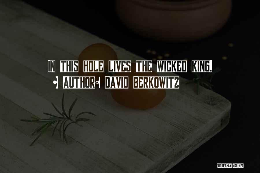 David Berkowitz Quotes 630669