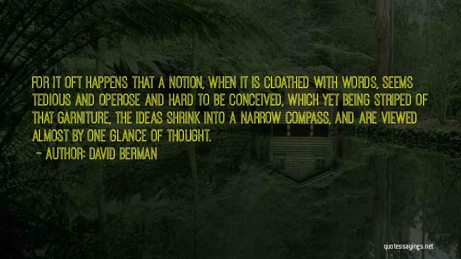 David Berman Quotes 1027465