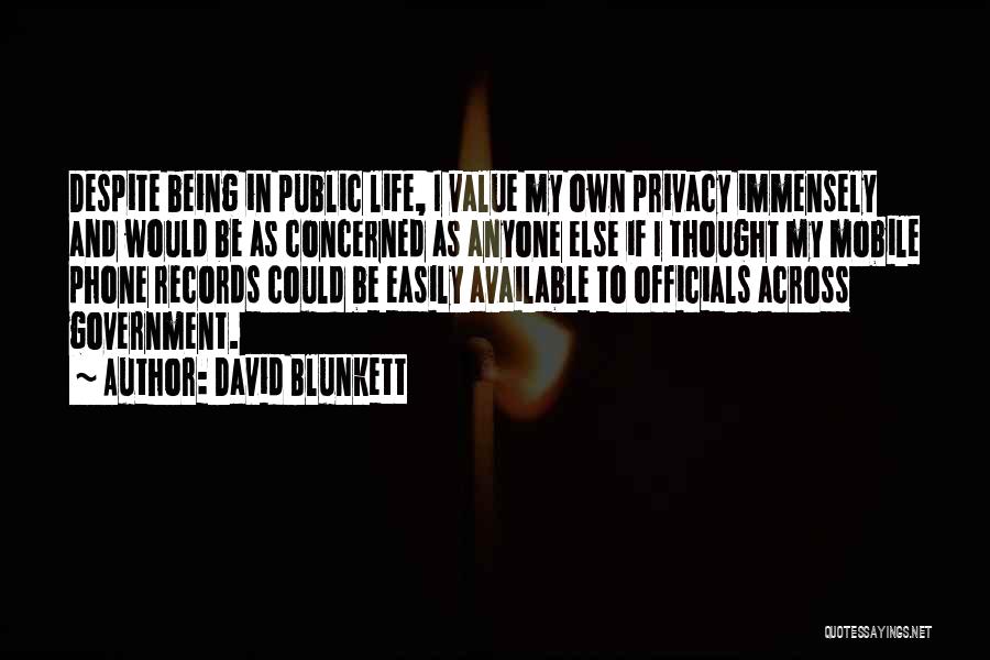 David Blunkett Quotes 1123925