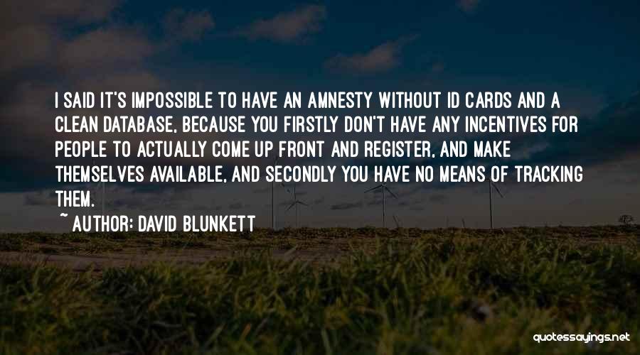 David Blunkett Quotes 460529