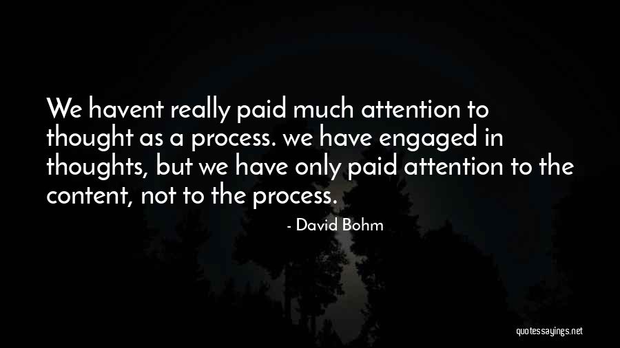 David Bohm Quotes 133753