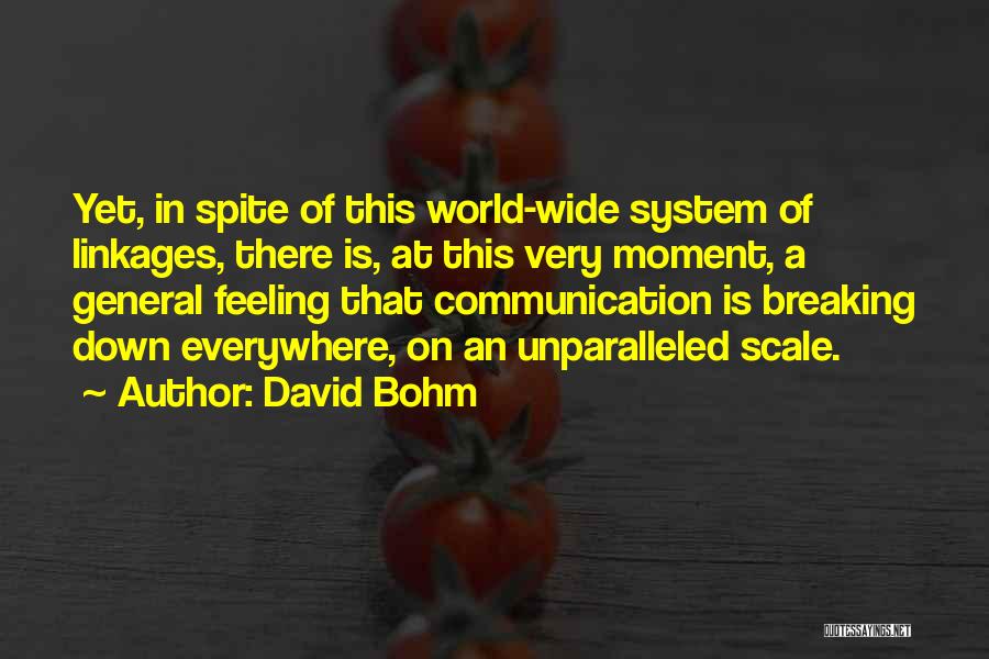 David Bohm Quotes 1530316