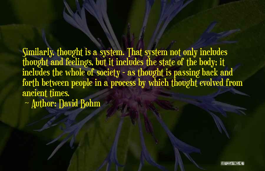 David Bohm Quotes 1890898
