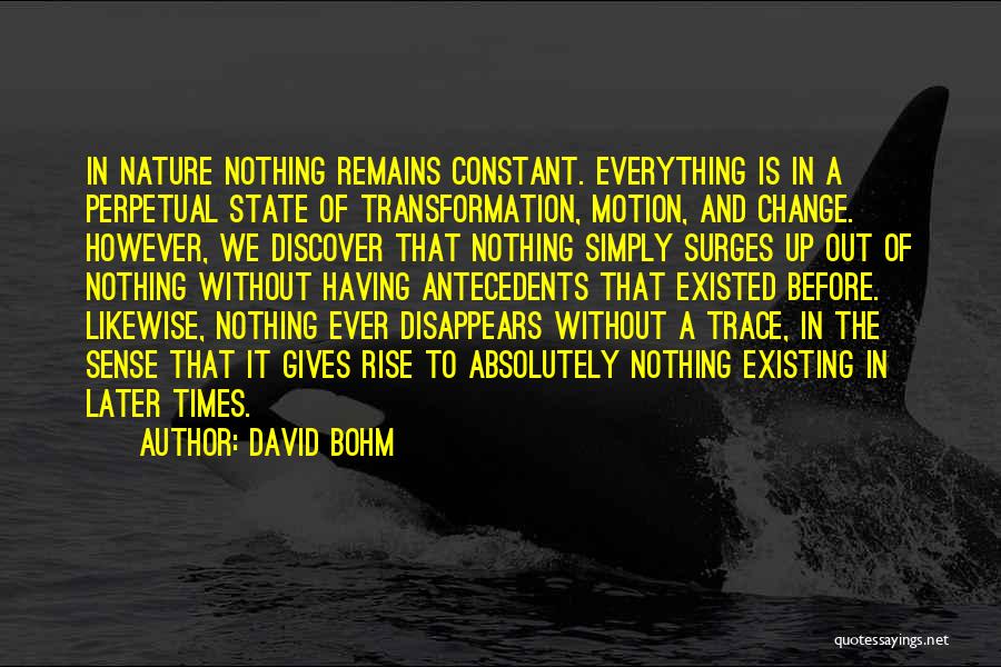 David Bohm Quotes 1916798