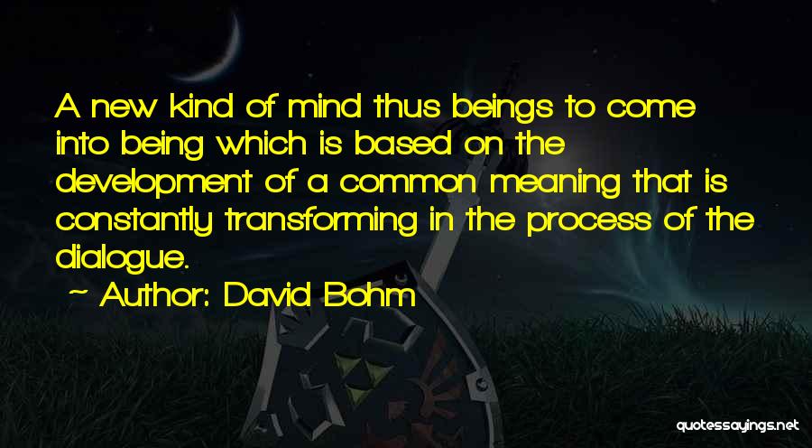 David Bohm Quotes 263384
