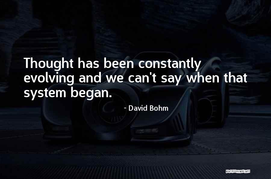 David Bohm Quotes 320935