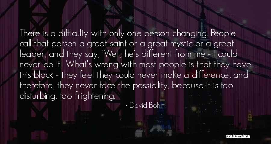 David Bohm Quotes 379351