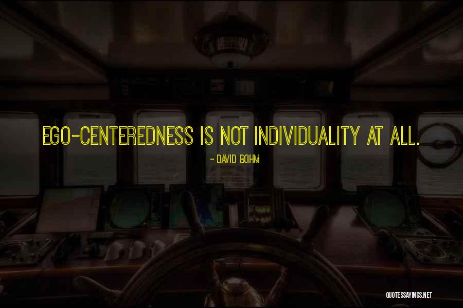 David Bohm Quotes 694580