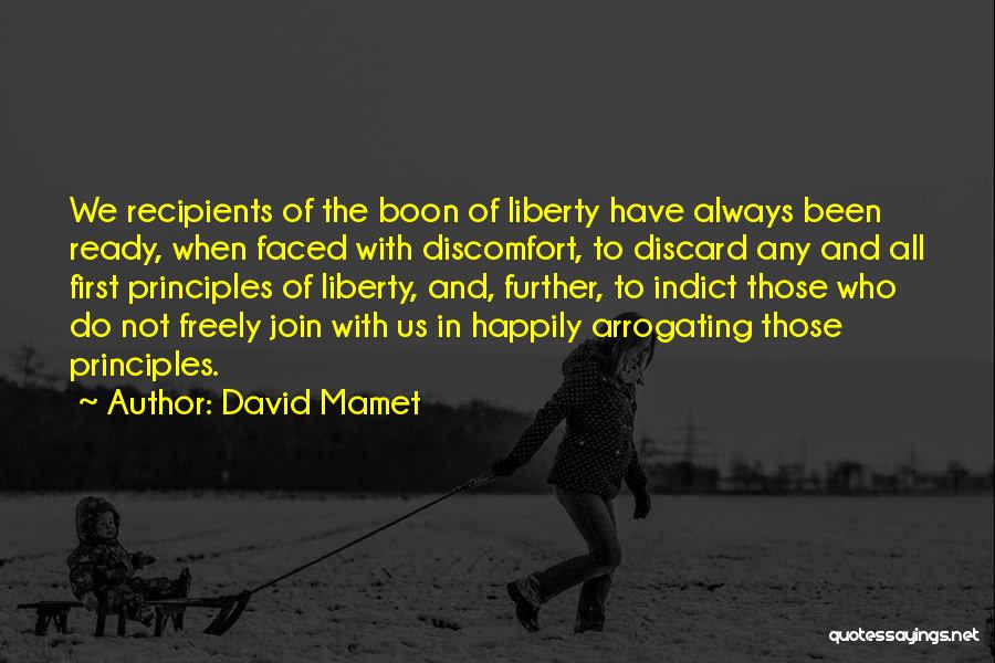 David Boon Quotes By David Mamet