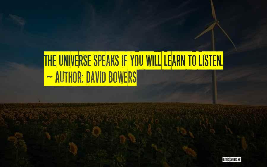David Bowers Quotes 258574