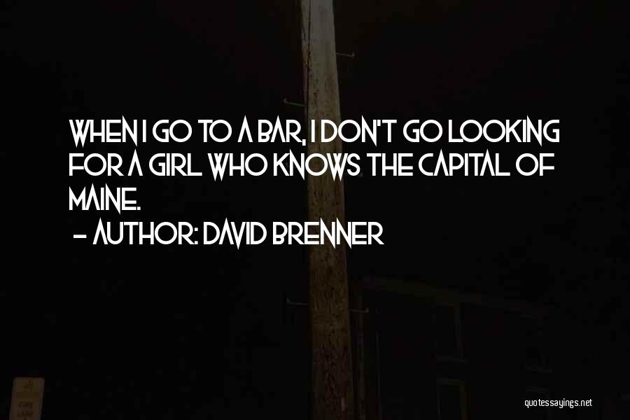 David Brenner Quotes 628642