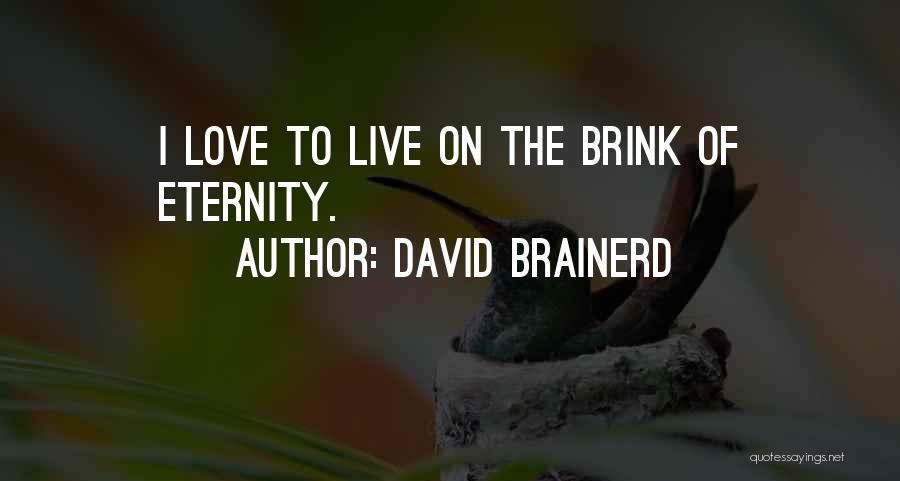 David Brink Quotes By David Brainerd