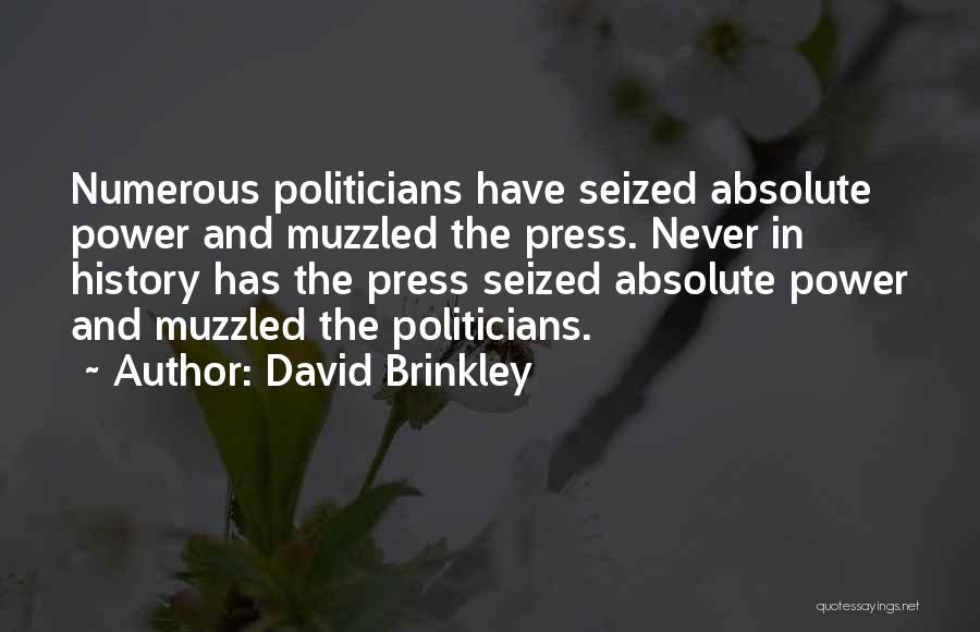 David Brinkley Quotes 1928244