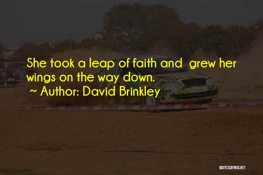 David Brinkley Quotes 750107