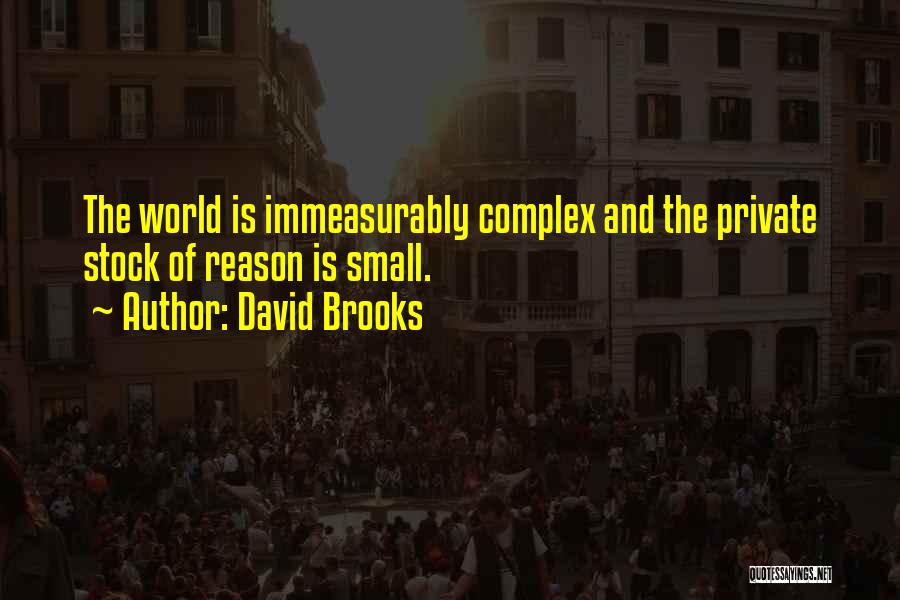 David Brooks Quotes 1185465