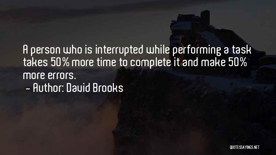 David Brooks Quotes 773436