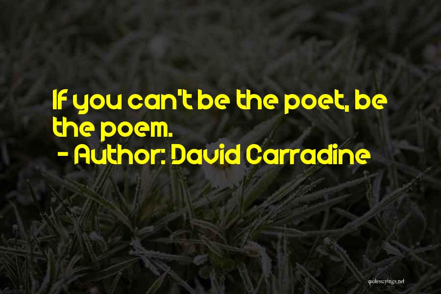 David Carradine Quotes 1417999