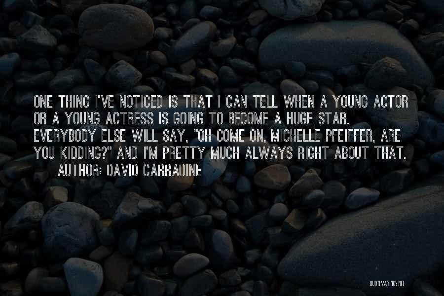 David Carradine Quotes 733884