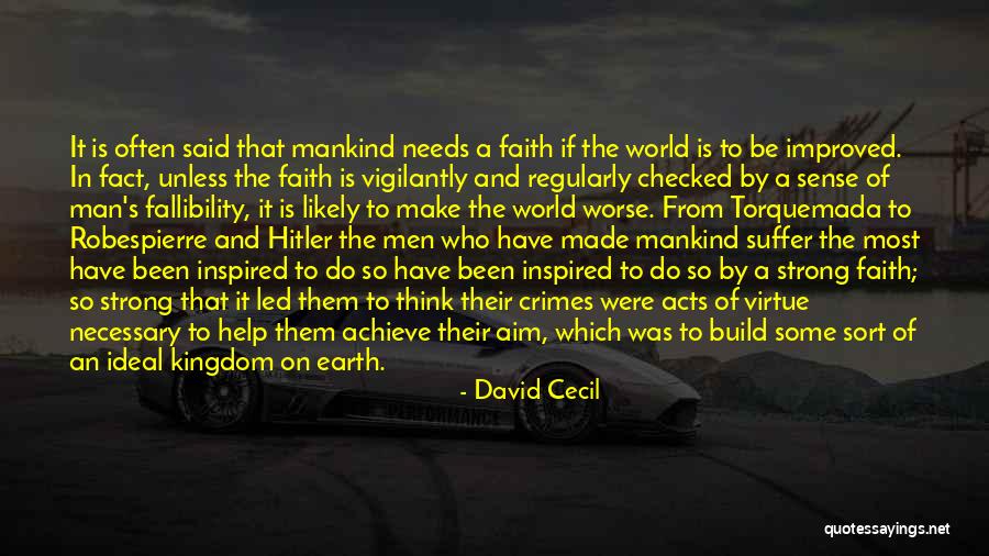 David Cecil Quotes 232067