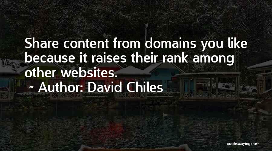 David Chiles Quotes 2254553