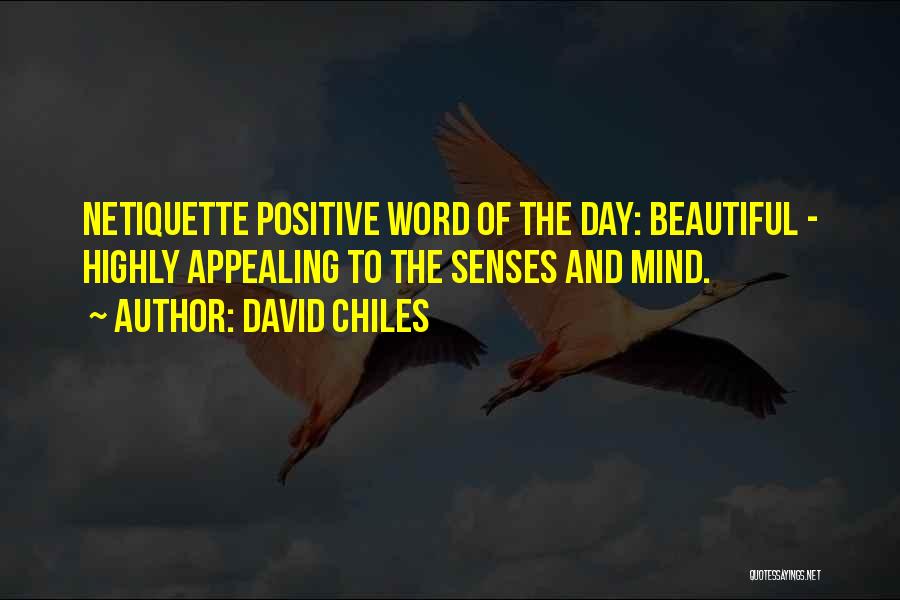 David Chiles Quotes 875714