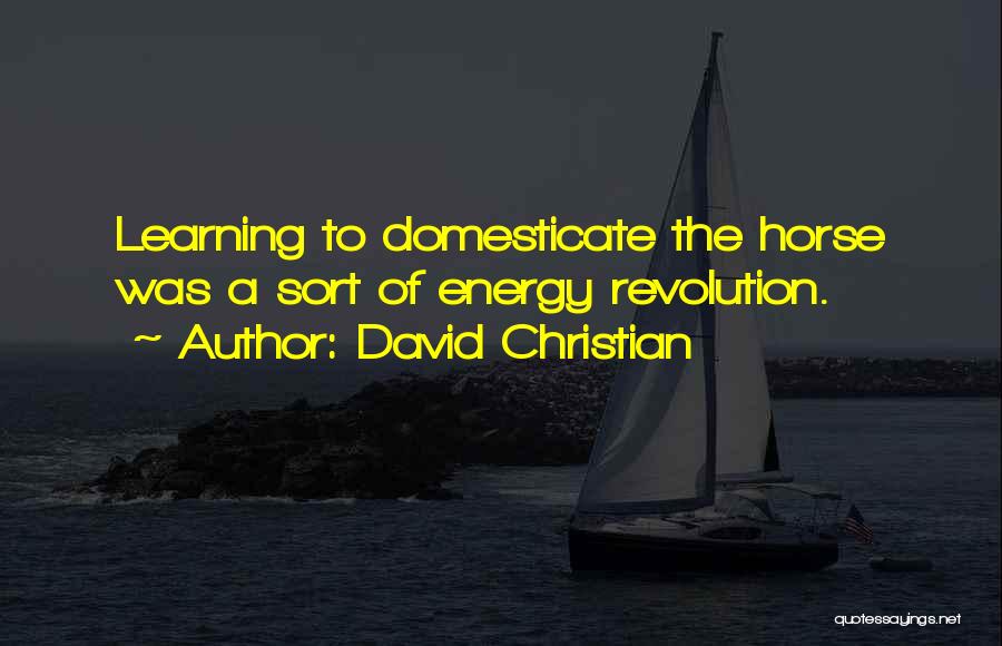 David Christian Quotes 1997731