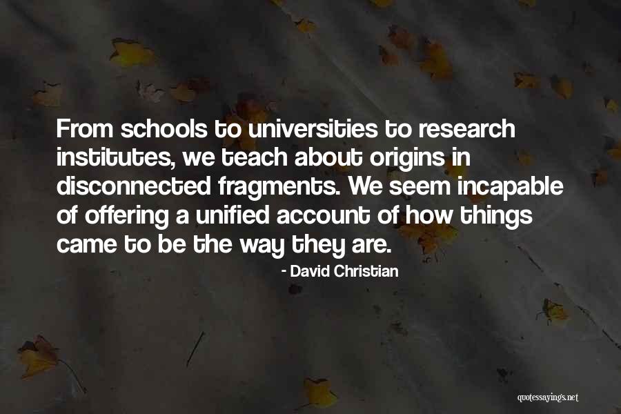 David Christian Quotes 742056 David Christian Quotes 742056