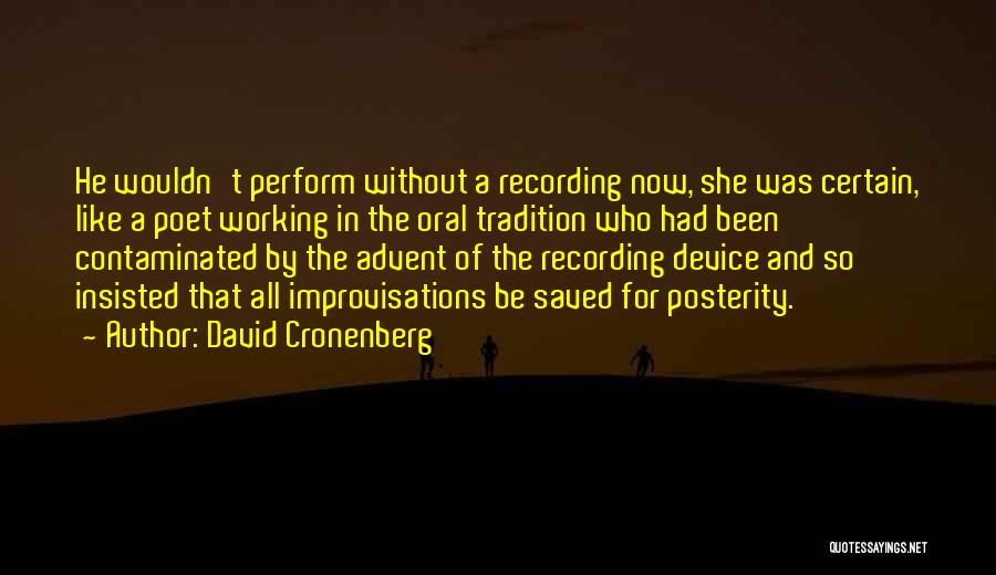 David Cronenberg Quotes 2127795