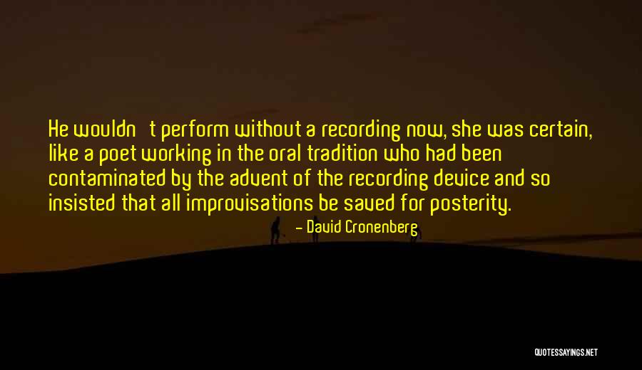 David Cronenberg Quotes 2127795